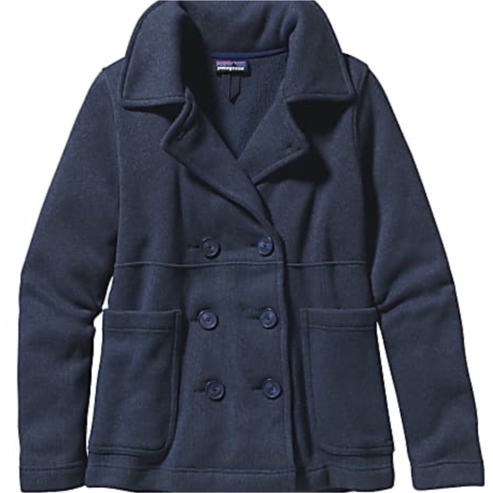 Patagonia Better Sweater peacoat Size Small Blue